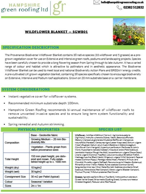 SGWB01 - Wildflower Blanket